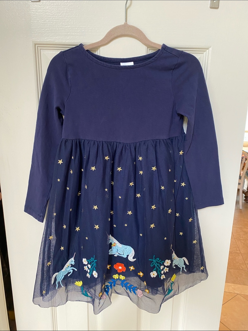 HANNAH ANDERSSON Layered Unicorn Dress